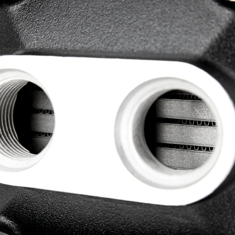 Mishimoto Universal Air-To-Water Intercooler Dual Pass (1500hp) - Same Side Inlet/Outlet - Image 3