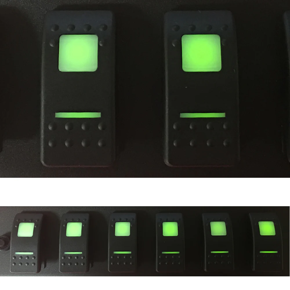 Momentary Switch - Color: Green sPOD - 860315