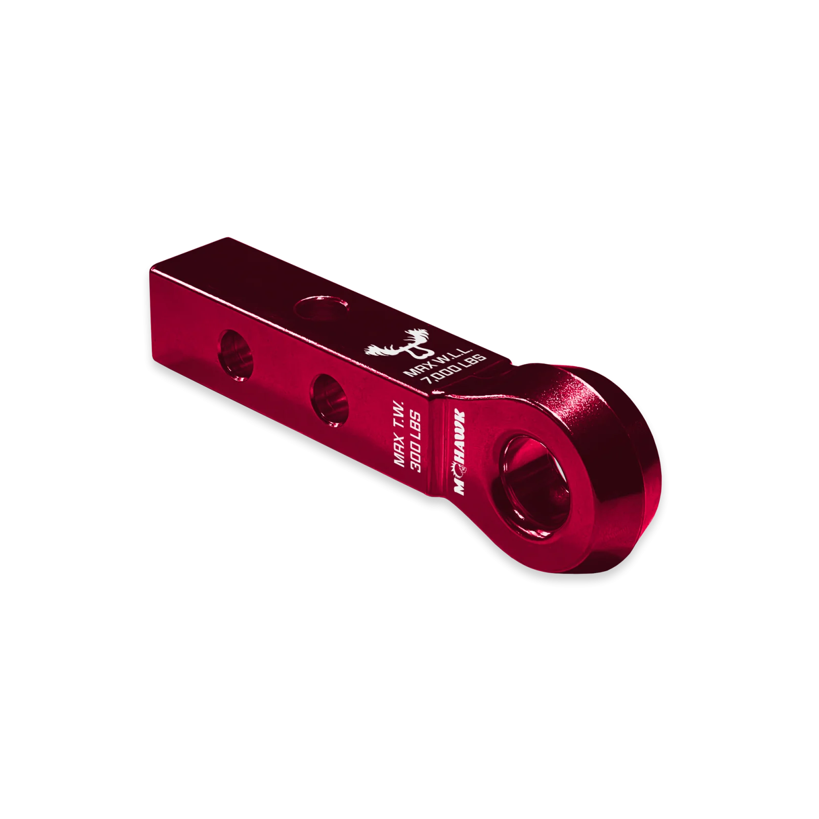Moose Knuckle Offroad Mohawk Receiver 1.25 Red Rum Moose Knuckle Offroad - FN000002-102 - Moose Knuckle Offroad