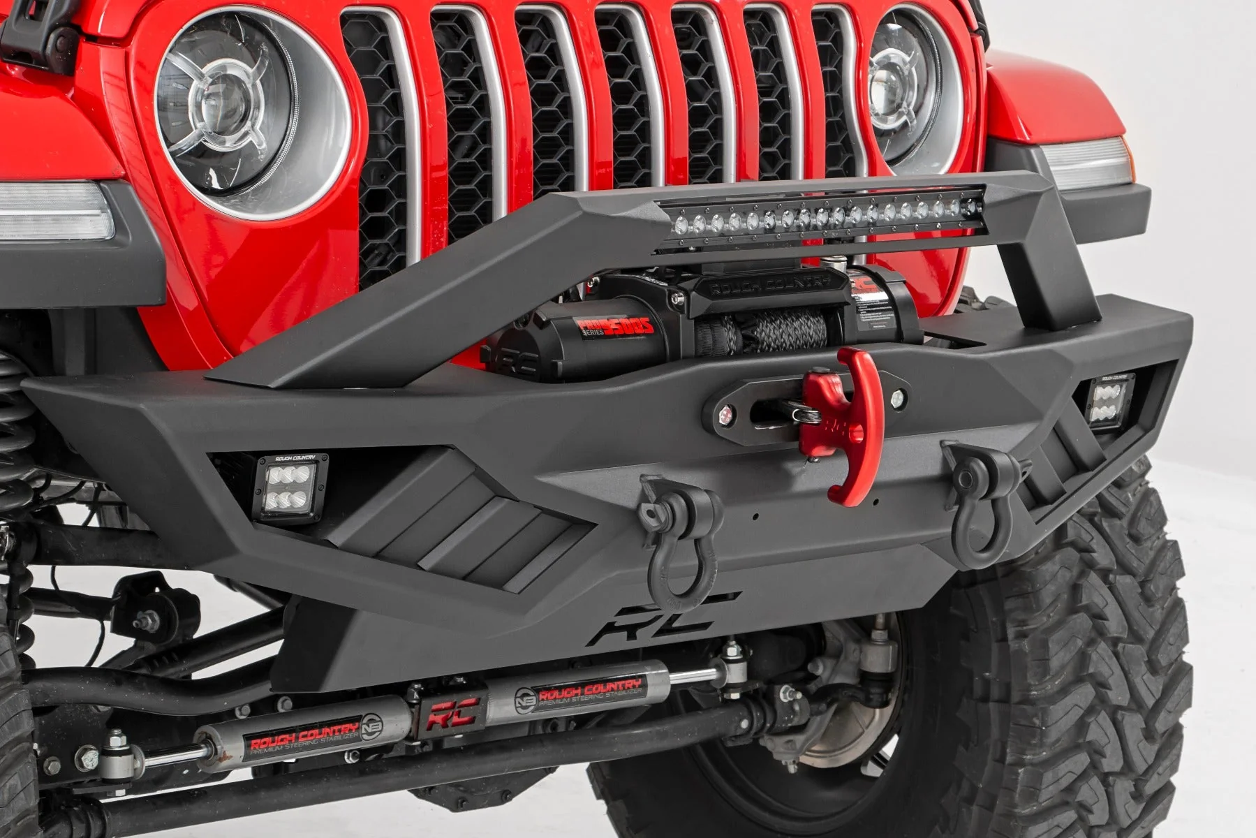 Multi-Function Winch Cleat Red Rough Country - RS175R - Image 2