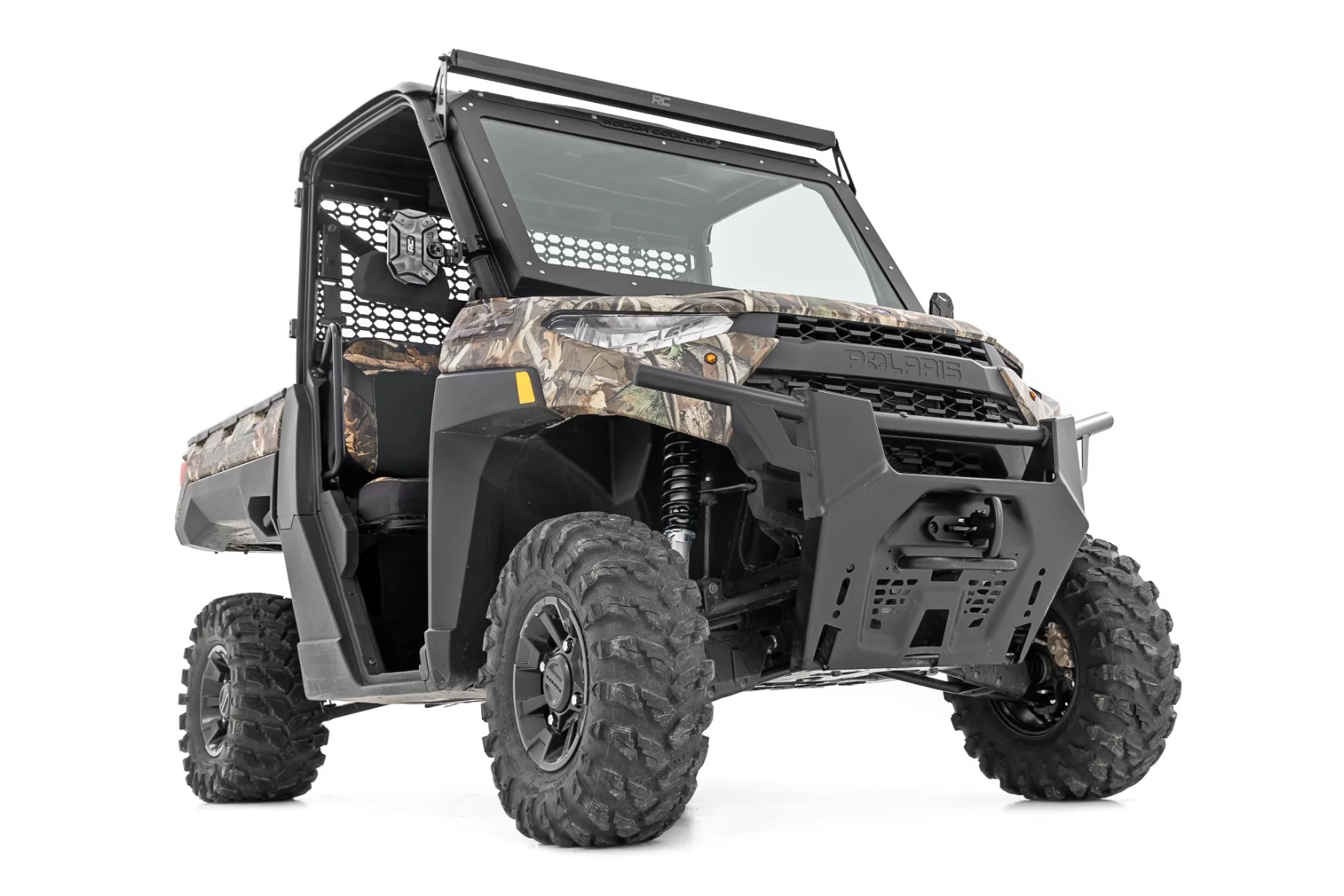 N3 Front Coil Over Shocks Stock Polaris Ranger 900 XP (13-19)/Ranger 1000 (17-22) Rough Country - 311001 - Image 9