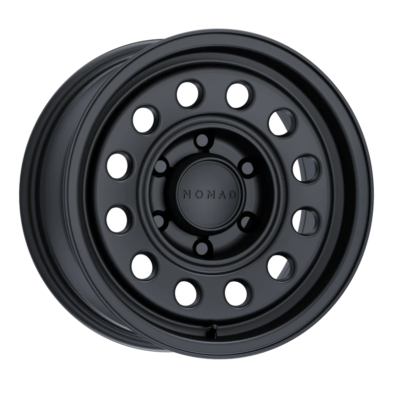 Nomad N501SB Convoy 15x7in / 6x139.7 BP / -10mm Offset / 107.95mm Bore - Satin Black Wheel