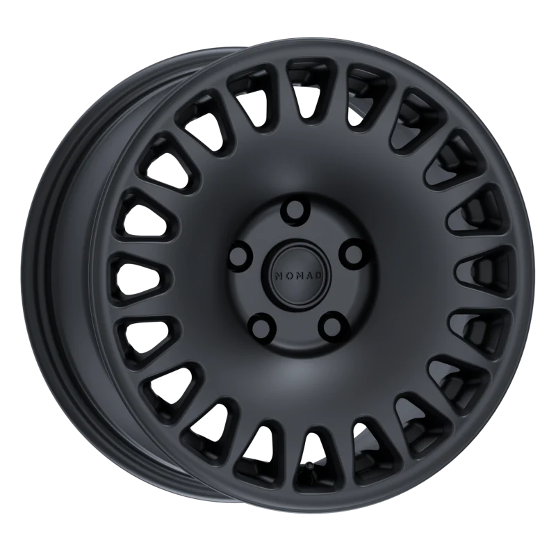 Nomad N503SB Sahara 17x8.5in / 6x139.7 BP / 0mm Offset / 106.1mm Bore - Satin Black Wheel