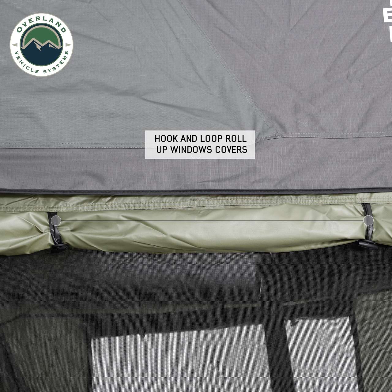 Nomadic 3 Roof Top Tent Annex Room With Floor & Cover Overland Vehicle Systems - 18539936 - Image 5