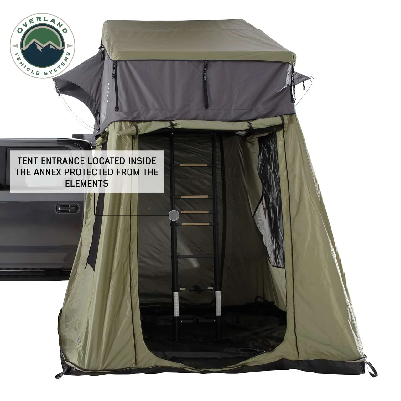 Nomadic 4 Roof Top Tent Annex - 4 Person Roof Top Tent Annex Overland Vehicle Systems - 18549936 - Image 6
