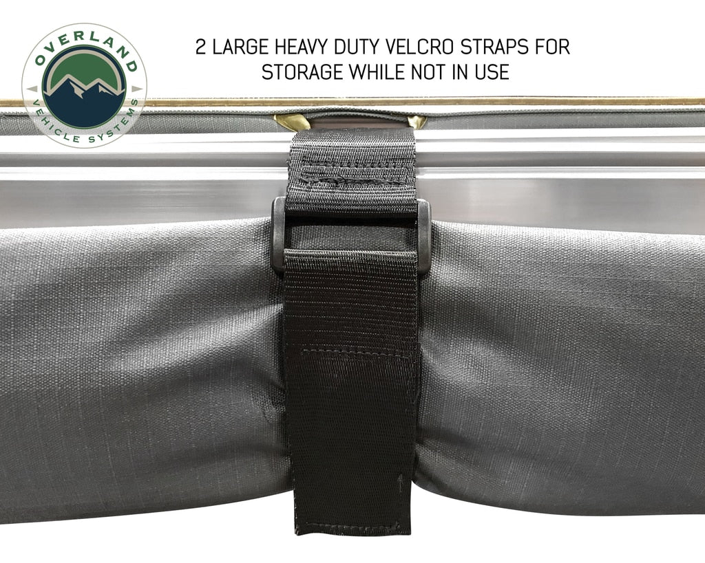 Nomadic Awning 270 Degree - Driver Side Dark Gray Overland Vehicle Systems - 19519907 - Image 10
