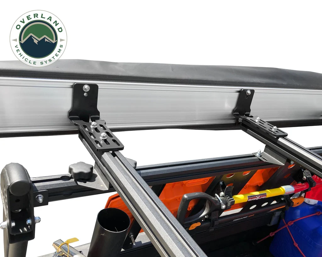 Nomadic Awning 270 Degree - Driver Side Dark Gray Overland Vehicle Systems - 19519907 - Image 13