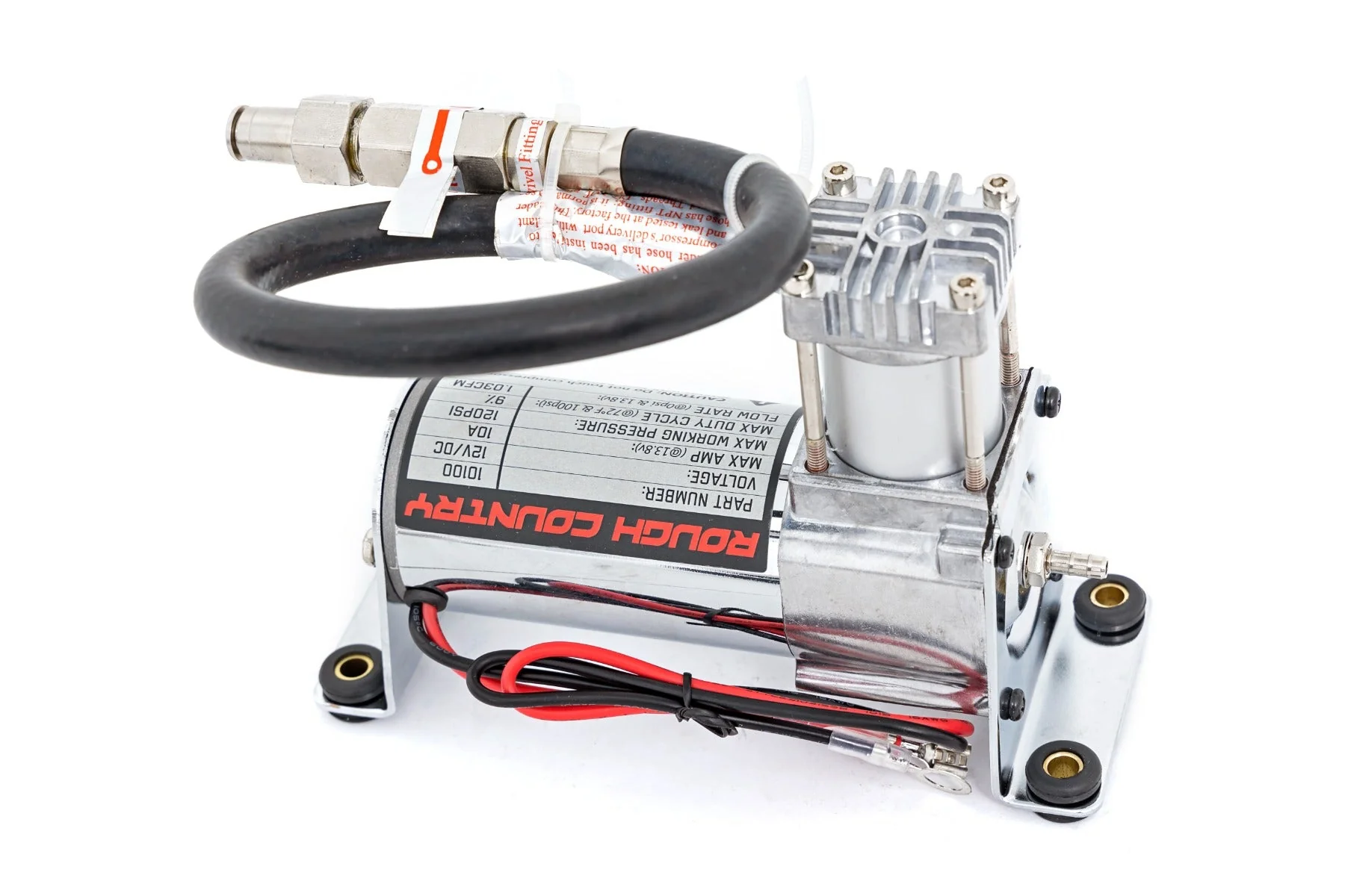 Onboard Air Bag Compressor Kit w/Gauge - 10100 - Image 4