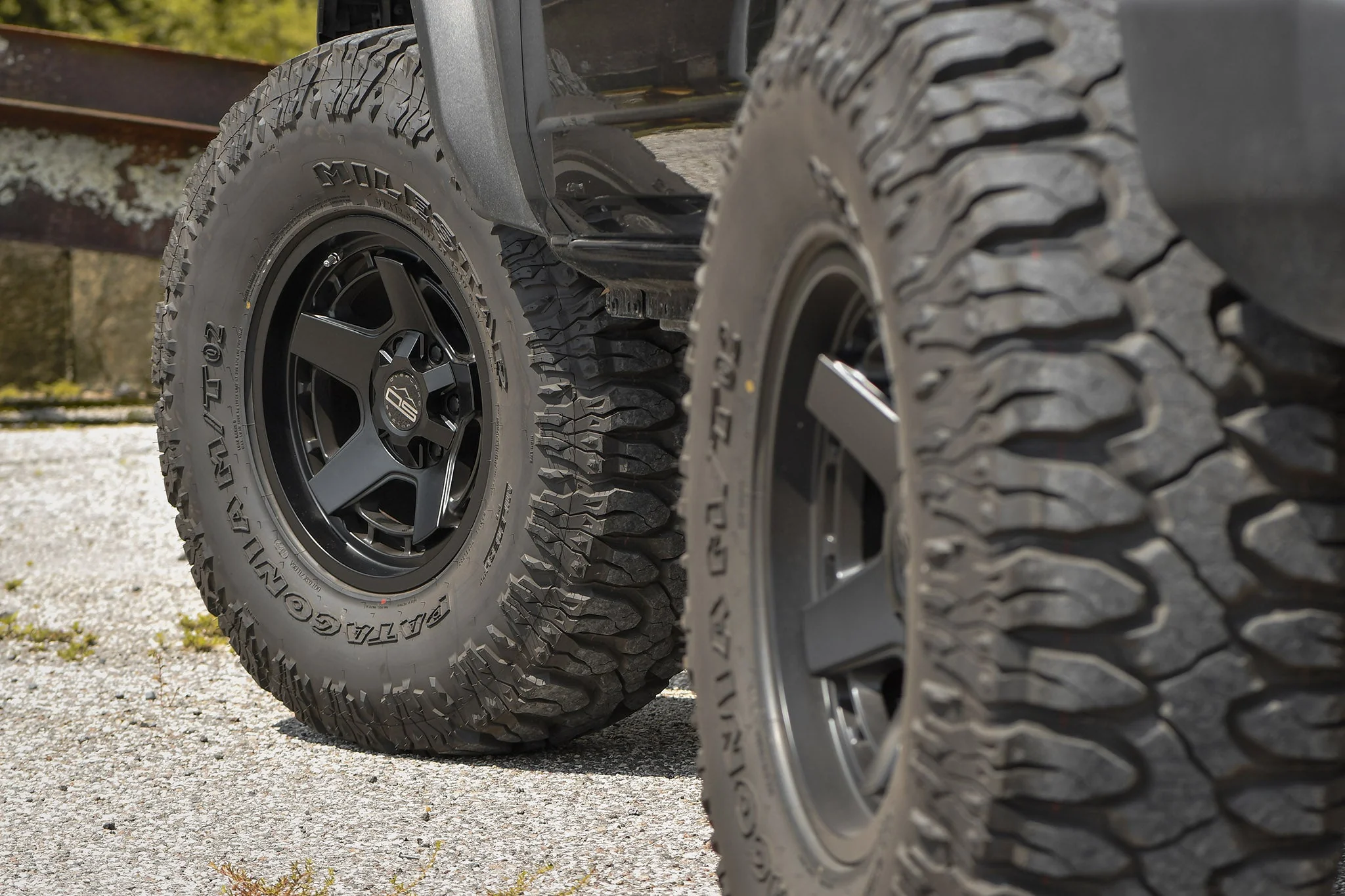 Overland Sector Atlas 17x9 +0 5x120/5x127mm 73.1mm Satin Black - Image 5