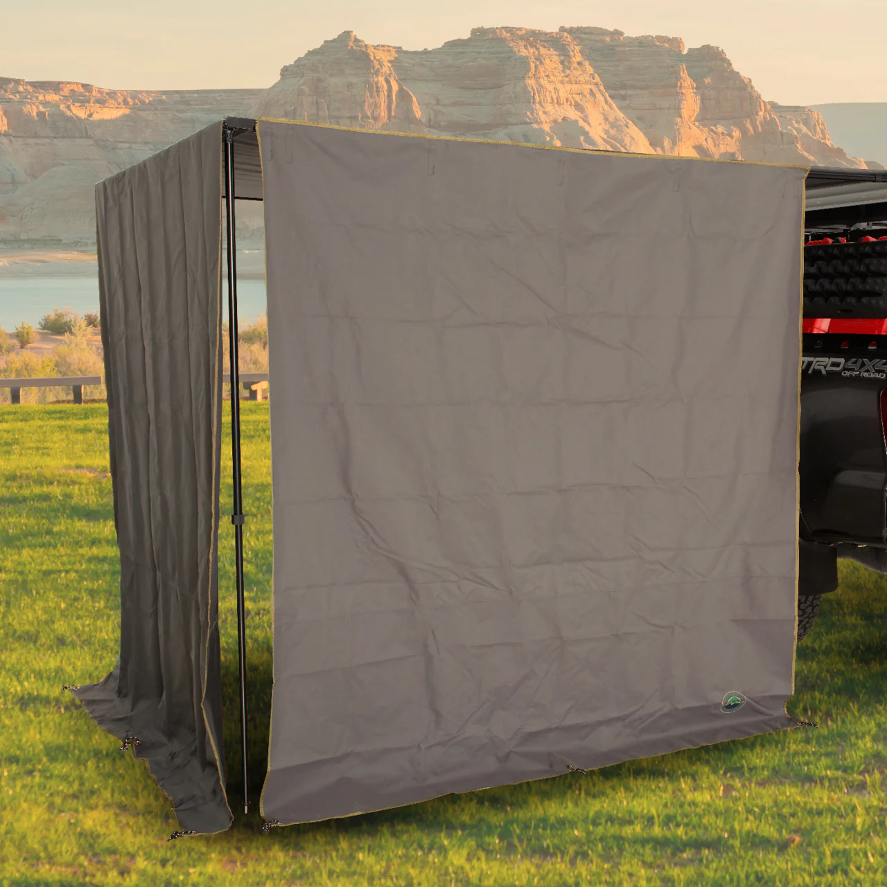 Overland Vehicle Systems Nomadic 6.5 inch Awning Shade Wall Overland Vehicle Systems - 18089909 - Image 4