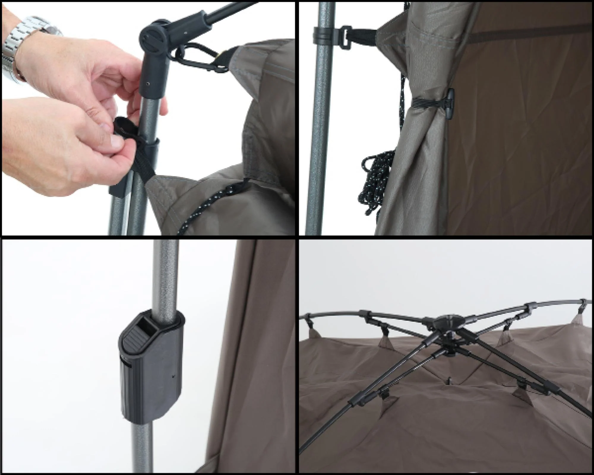OVS Instant Portable Pop Up Shower Tent With Storage Bag Overland Vehicle Systems - 26019910 - Image 7