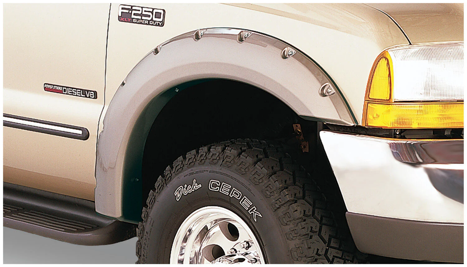 Pocket Style Fender Flare 4 PC Set For 1999-2007 F-250/F-350 Super Duty Husky Liners - 2802914