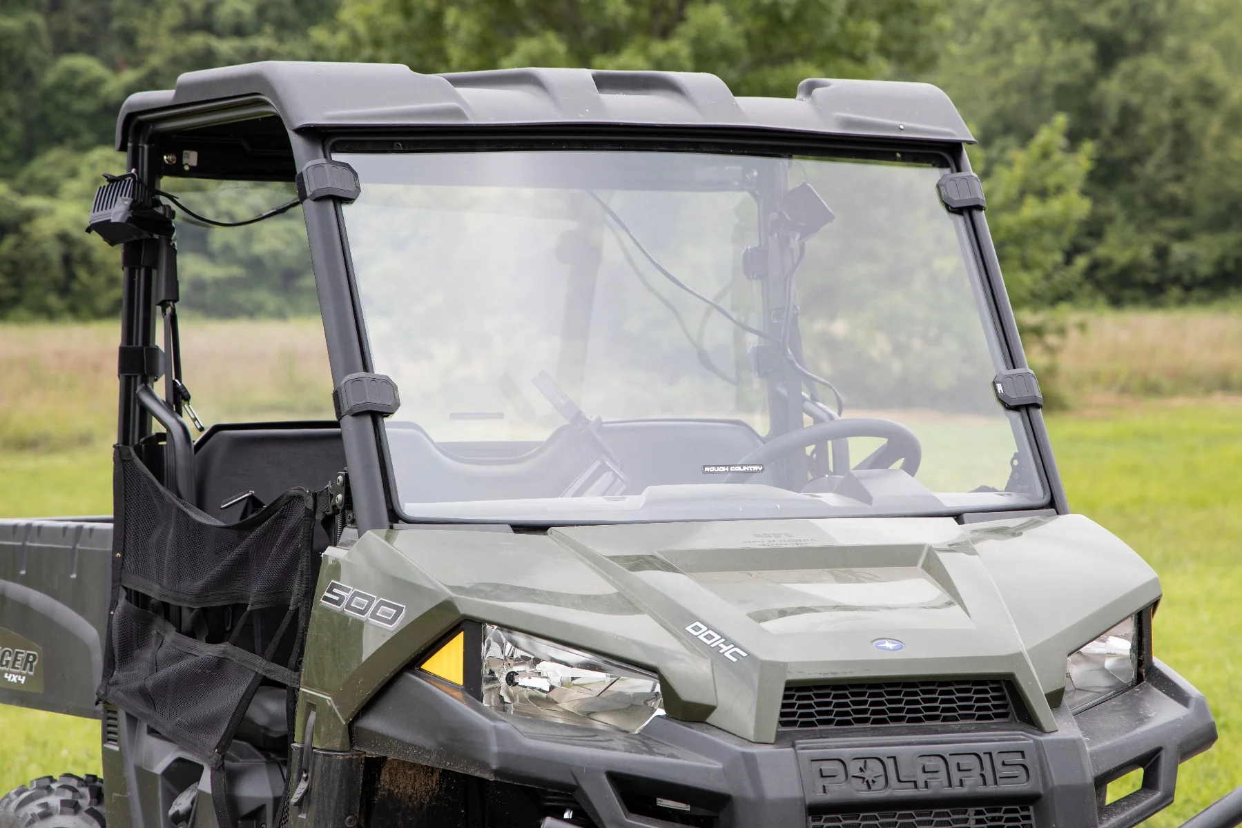 Polaris Full Windshield Mid Size 15-21 Polaris Ranger 500 4WD Rough Country - 98152010 - Image 6