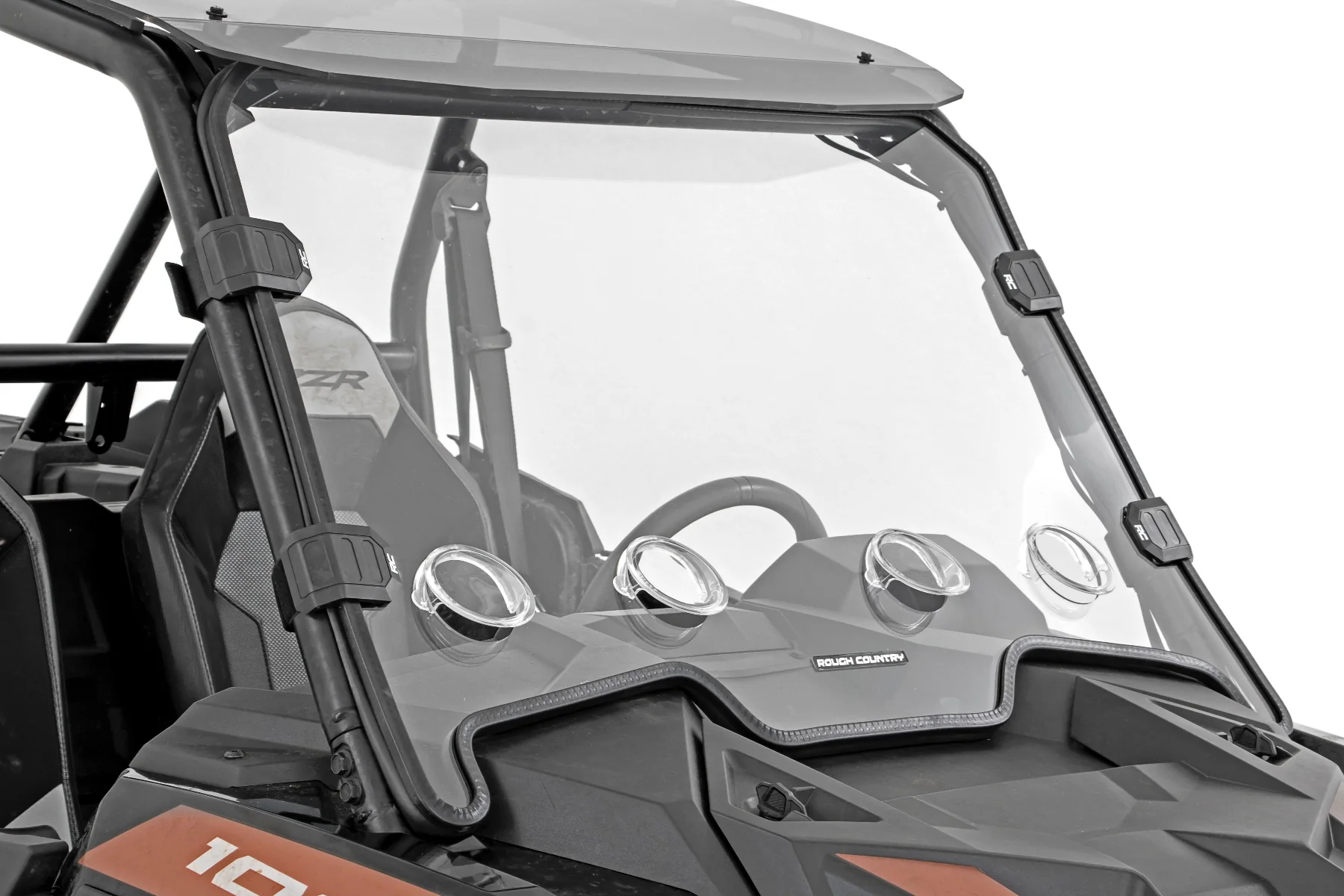 Polaris Full Windshield Vented 20-21 Polaris RZR 1000XP 4WD Rough Country - 98292010 - Image 6