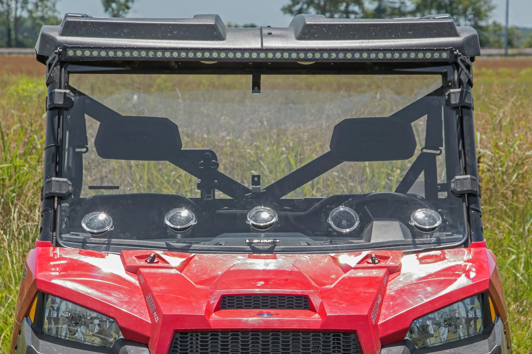 Polaris Scratch Resistant Full Vented Windshield For 16-18 Ranger 1000XP and 13-20 Ranger 900XP Rough Country - 98232010 - Image 108
