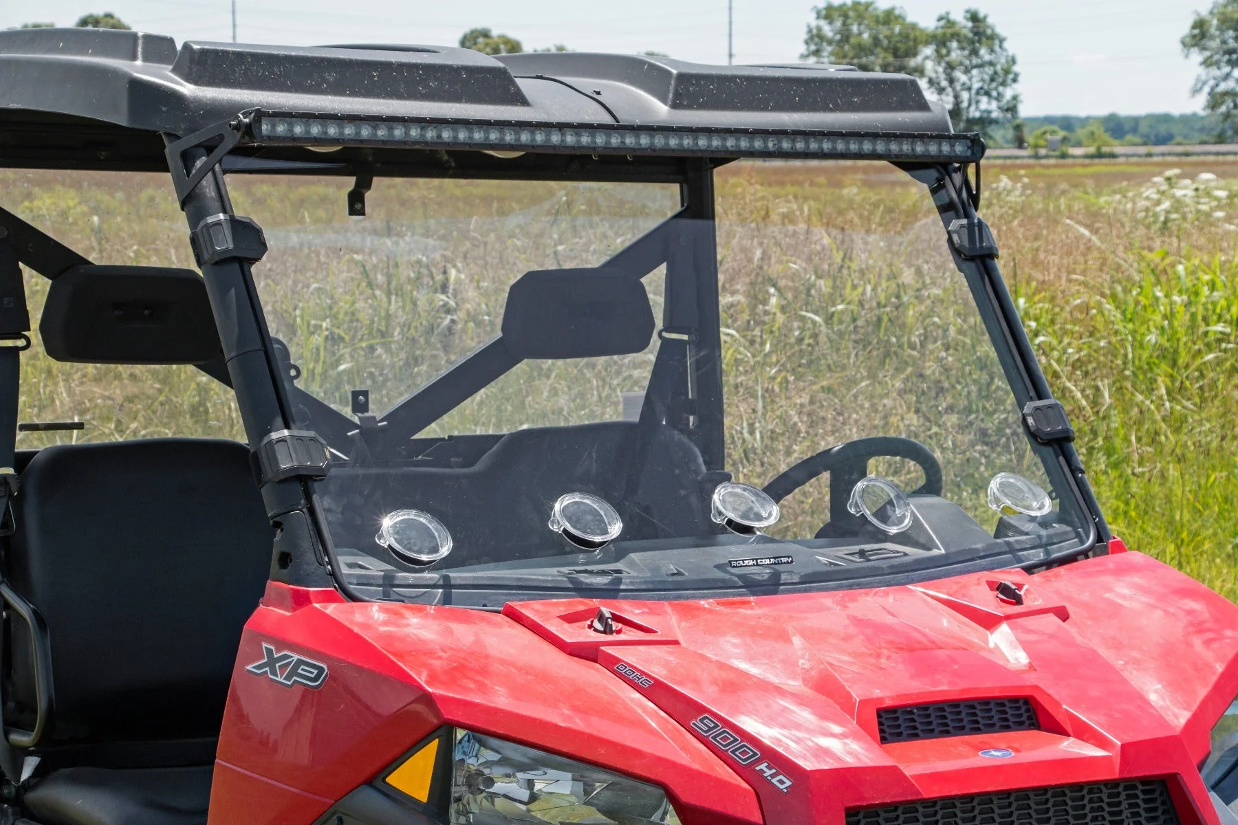 Polaris Scratch Resistant Full Vented Windshield For 16-18 Ranger 1000XP and 13-20 Ranger 900XP Rough Country - 98232010 - Image 26