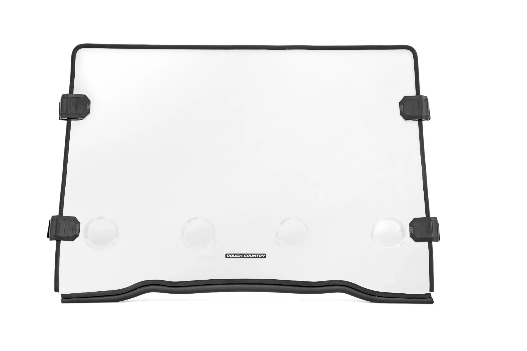 Polaris Scratch Resistant Vented Full Windshield without Factory Plastic Visor 16-18 Polaris RZR 900/1000XP Turbo Rough Country - 98241810 - Image 8