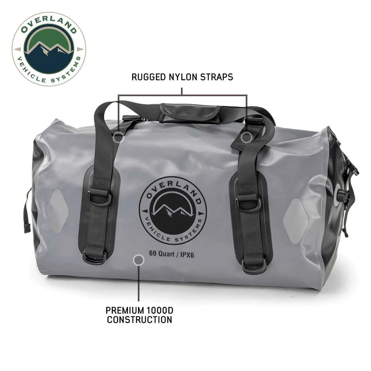 Portable Dry Storage Bag - 58 QT Overland Vehicle Systems - 40300011 - Image 8
