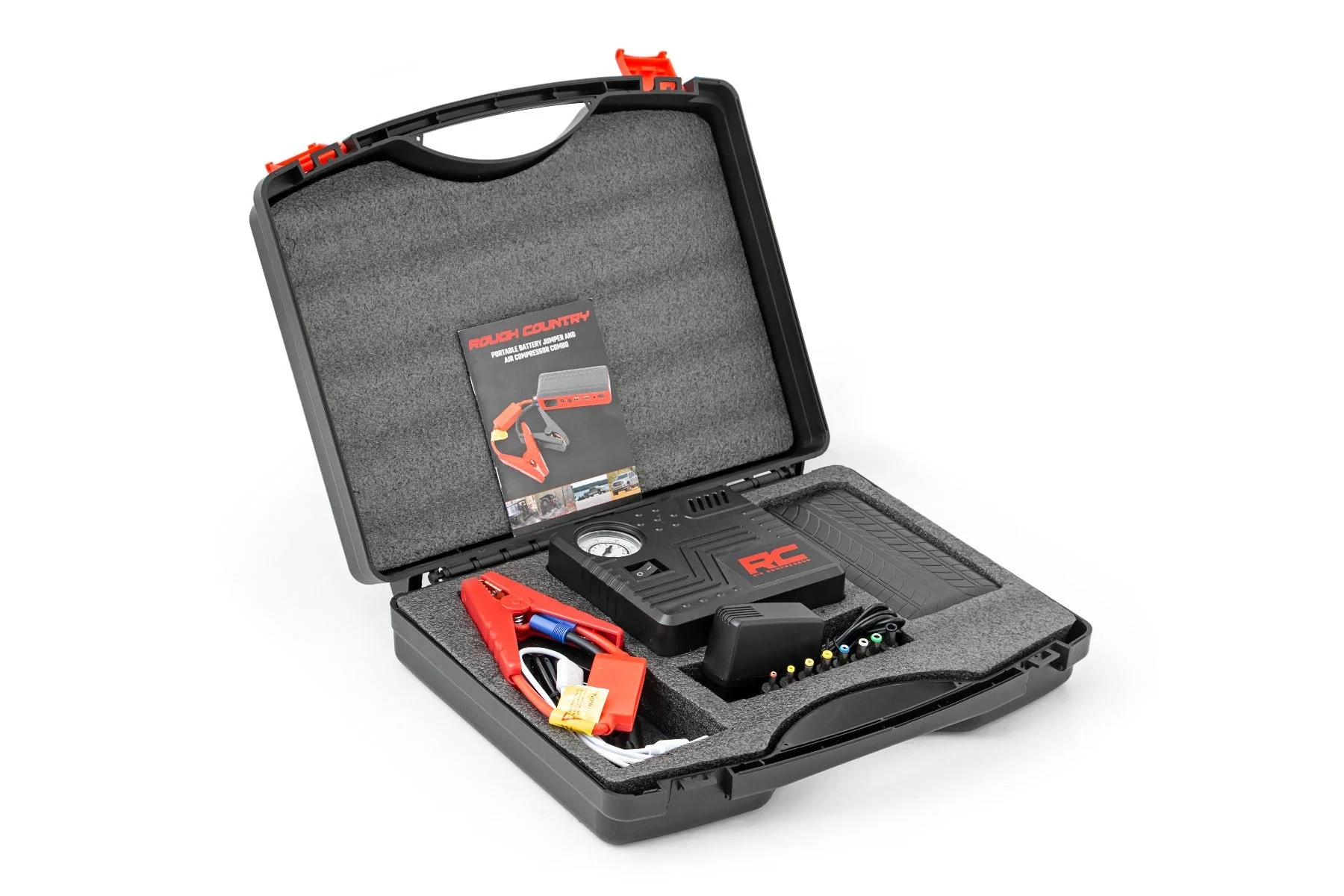 Portable Jump Starter w/Air Compressor Rough Country - 99015 - Image 4