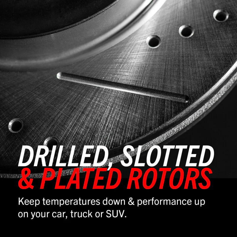 Power Stop 03-09 Chrysler PT Cruiser Front Evolution Drilled & Slotted Rotors - Pair - Image 4