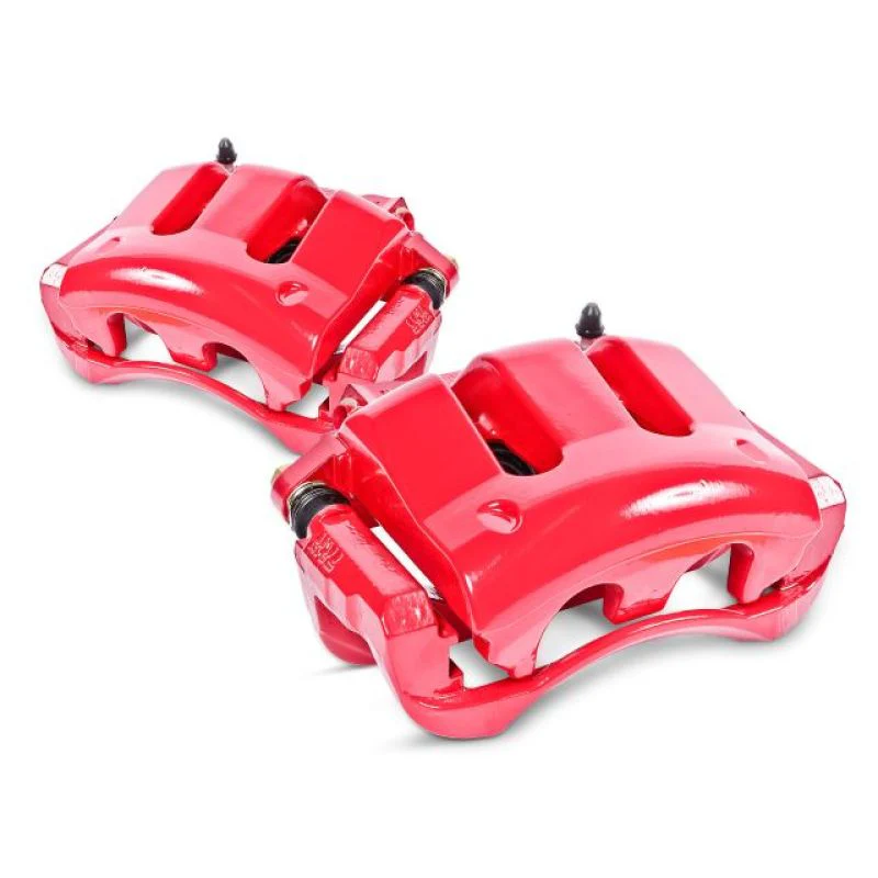 Power Stop 97-02 Ford Expedition Front Red Calipers w/Brackets - Pair - Image 3