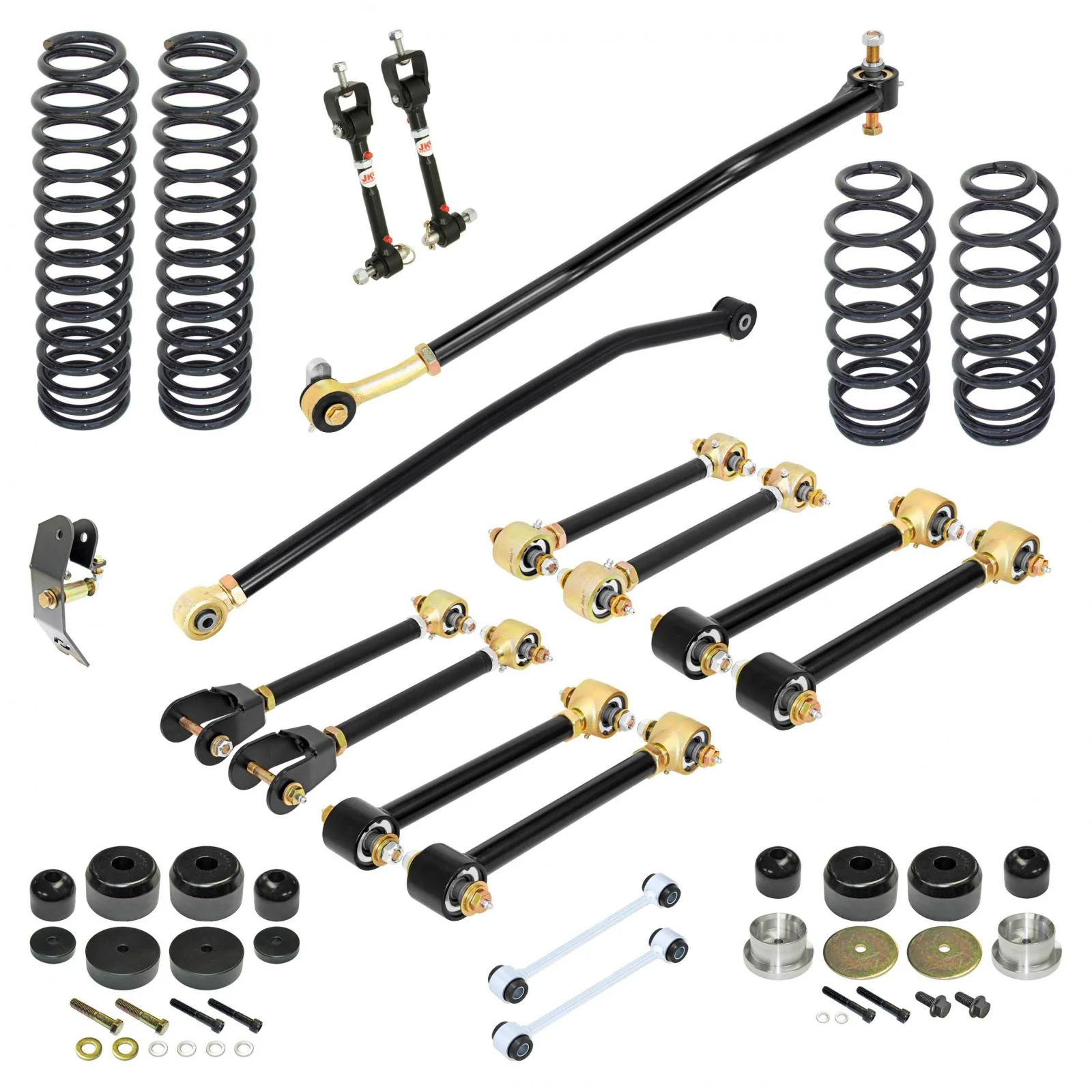 Pro Edition Johnny Joint Suspension System for TJ 4 Inch lift RockJock 4X4 - RJ-TJ0001-101