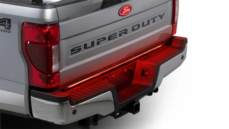 Putco 21-22 Ford F-150 60in Red Light Blade Direct Fit Kit Red / White - Image 3