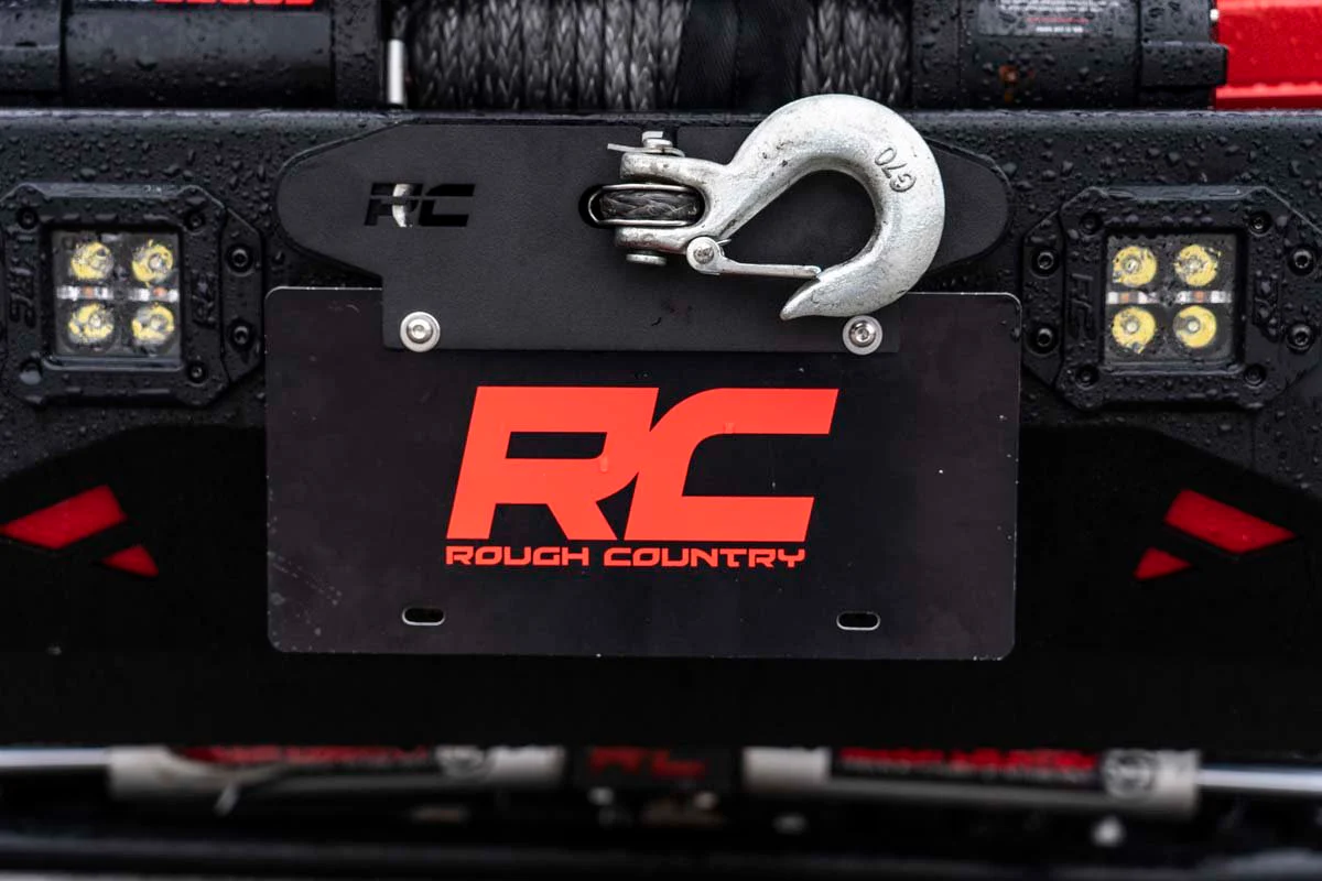 Quick Release Hawse Fairlead License Plate Mount Rough Country - RS124 - Image 5