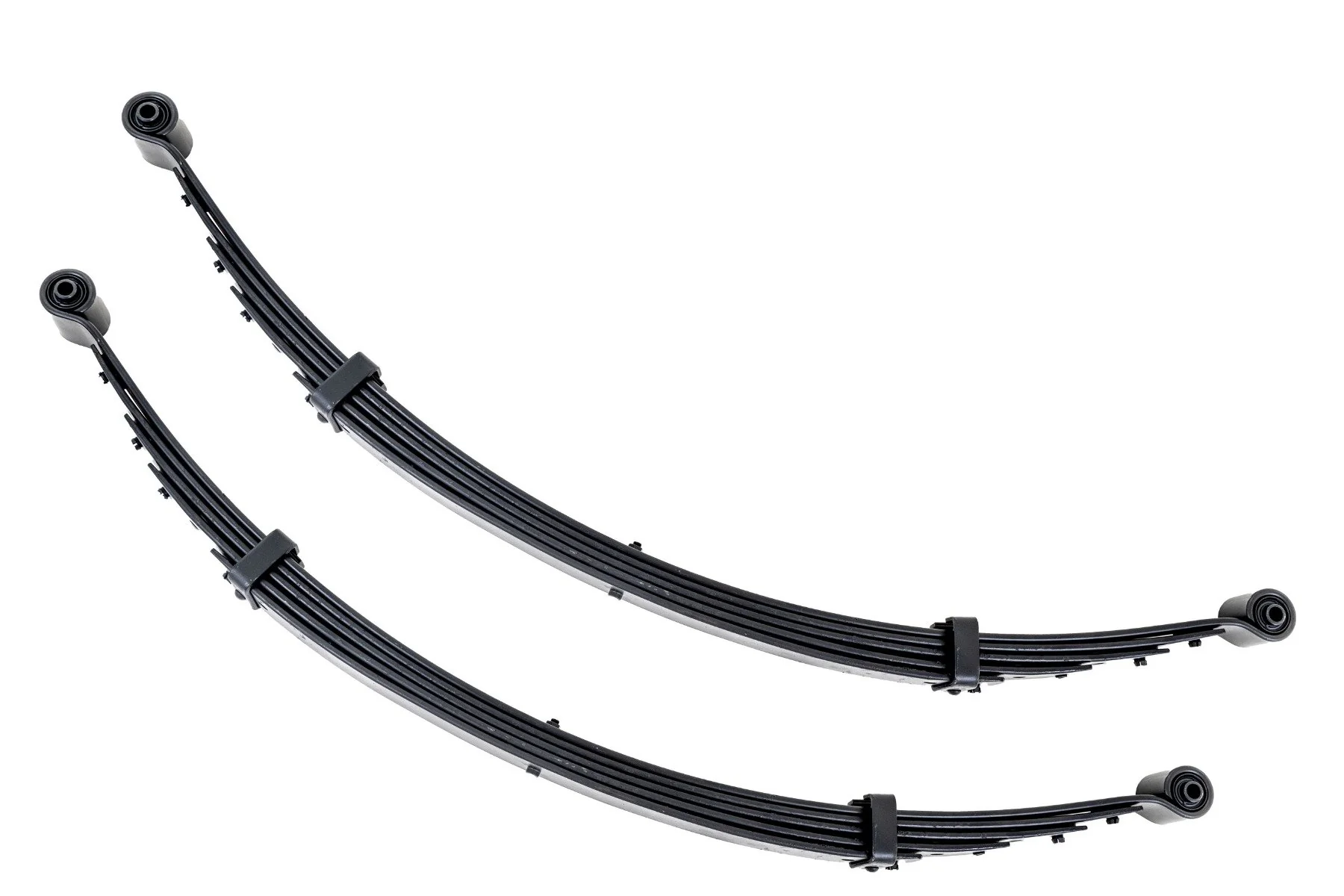 Rear Leaf Springs 2 Inch Lift Pair 73-91 GMC Half-Ton Suburban 4WD Rough Country - 8100Kit - Image 7