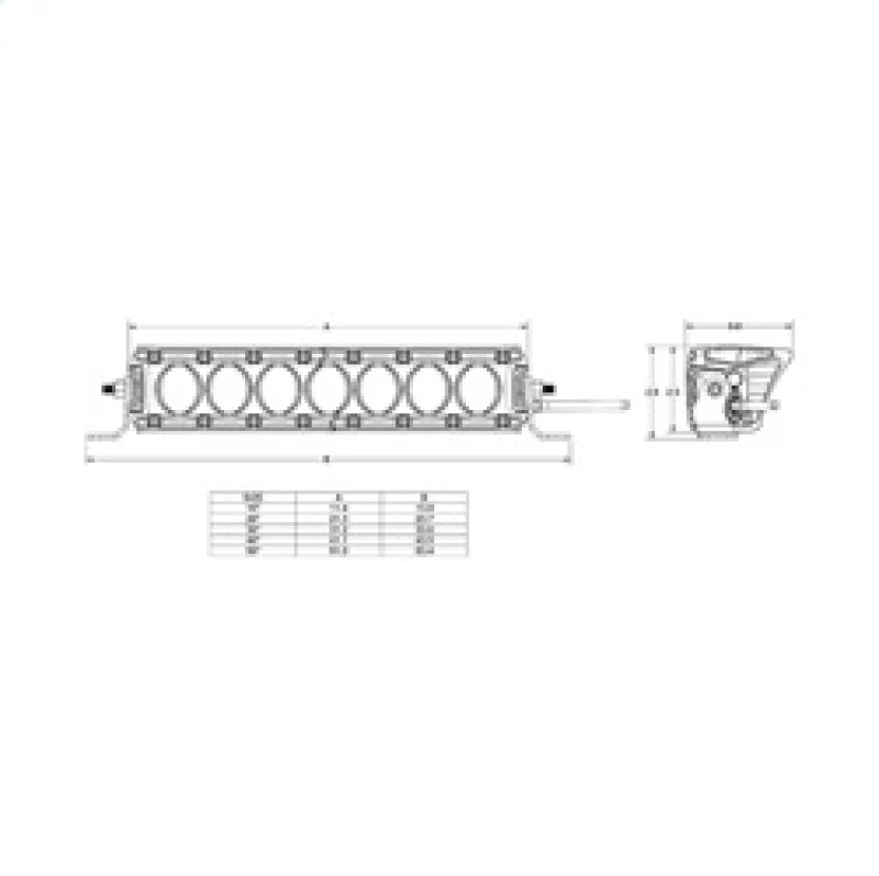 Rigid Industries Revolve 50in Bar w/White Trim Ring - Image 9
