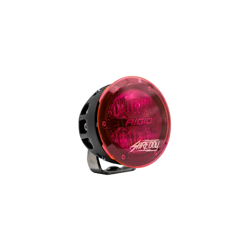 Rigid Industries x SHREDDY 360-Series 4in Lights w/Wt Bcklght (2) + 6 Covers (2 Pink/2 Teal/2 Blk) - Image 25