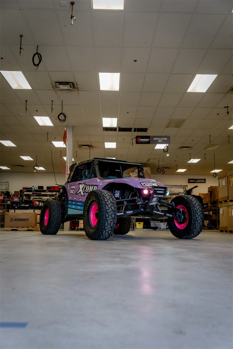 Rigid Industries x SHREDDY 360-Series 4in Lights w/Wt Bcklght (2) + 6 Covers (2 Pink/2 Teal/2 Blk) - Image 4