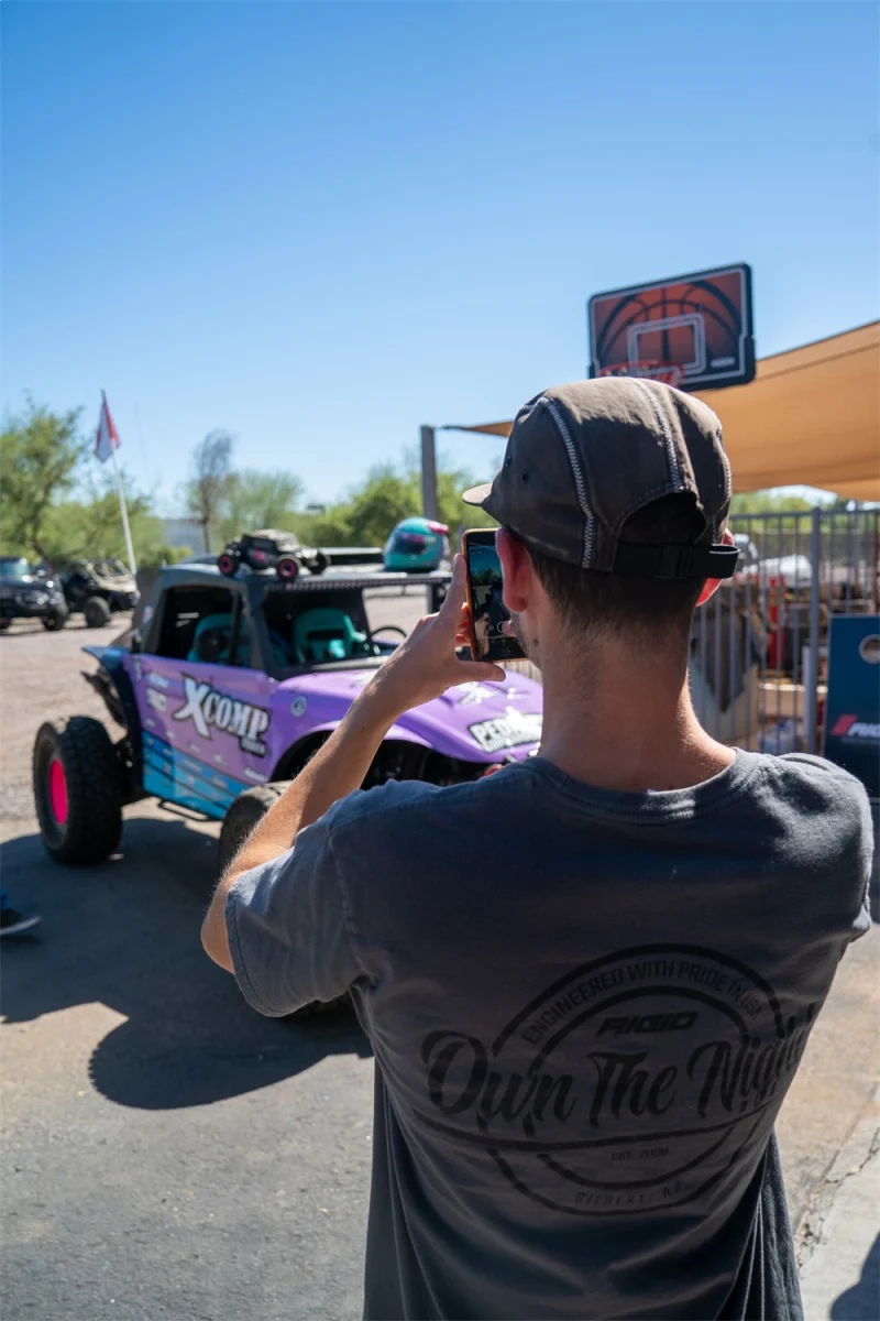 Rigid Industries x SHREDDY 360-Series 6in Lights w/Wt Bcklght (2) + 6 Covers (2 Pink/2 Teal/2 Blk) - Image 23