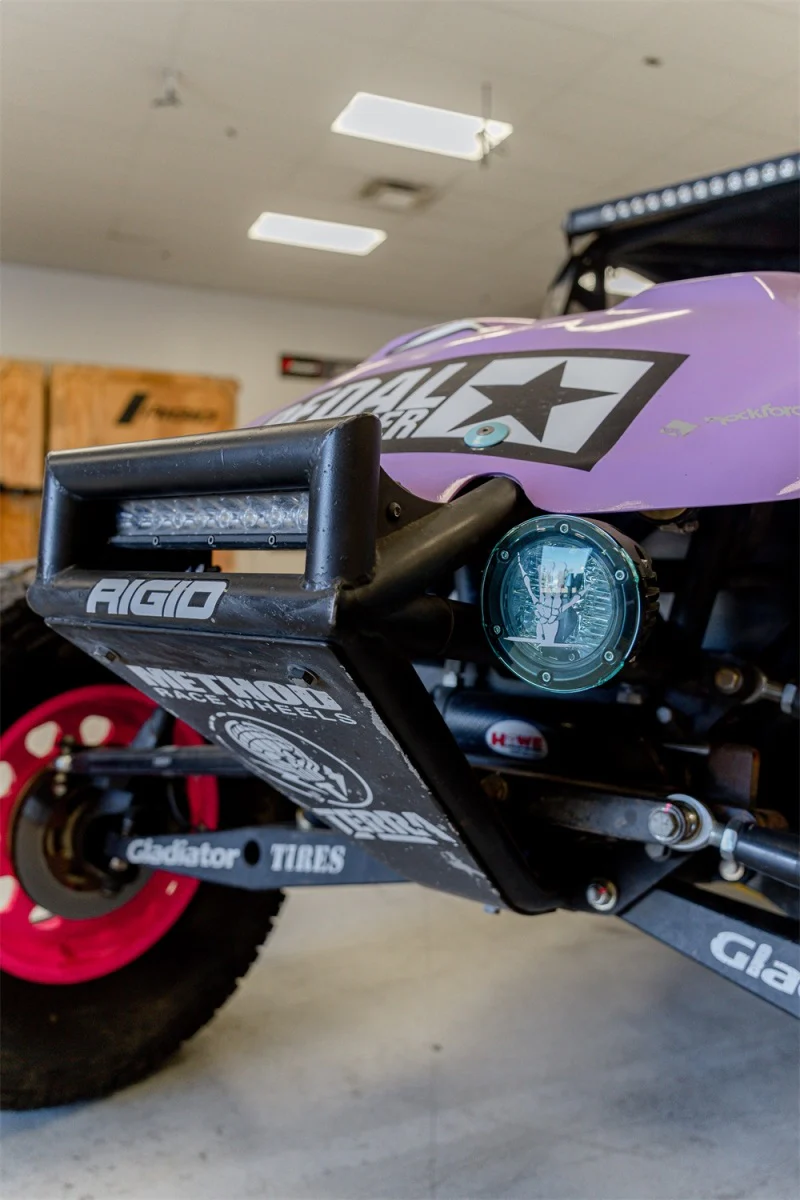 Rigid Industries x SHREDDY 360-Series 6in Lights w/Wt Bcklght (2) + 6 Covers (2 Pink/2 Teal/2 Blk) - Image 7