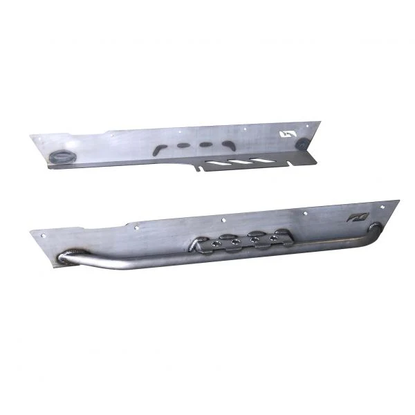 Rocker guards Fits Comp/Stretch Cut Corner Guards w/ Tube Step for Jeep TJ - Notched for Motobilt TJ Front Fenders Motobilt - MB1054-S-FND