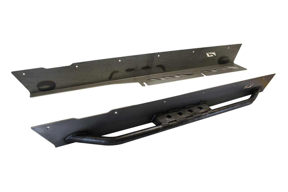 Rocker Guards w/Tube Step for Jeep LJ Unlimited with Comp Corners Standard Length Motobilt - MB1062-S