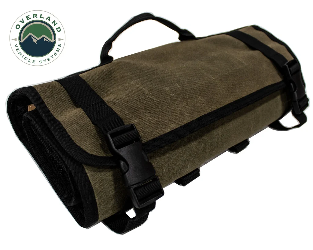 Rolled Bag First Aid - Waxed Canvas First Aid Bag for Car Overland Vehicle Systems - 21109941