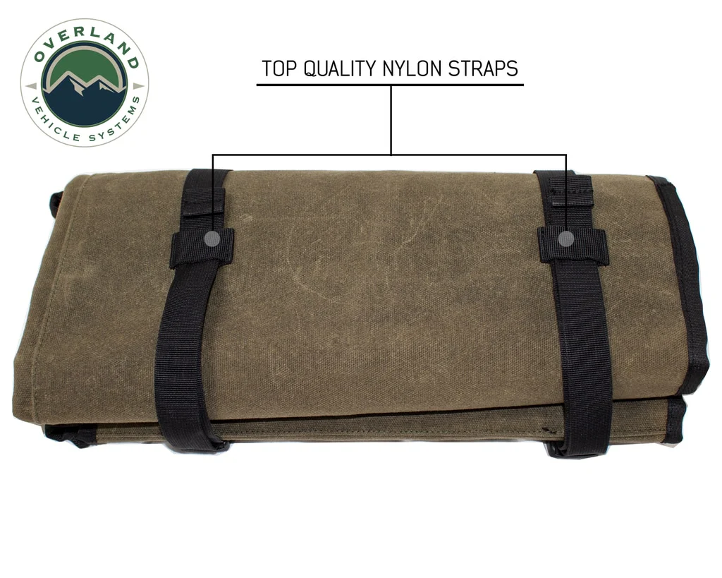 Rolled General Tool Storage Bag - Waxed Canvas Overland Vehicle Systems - 21079941 - Image 6
