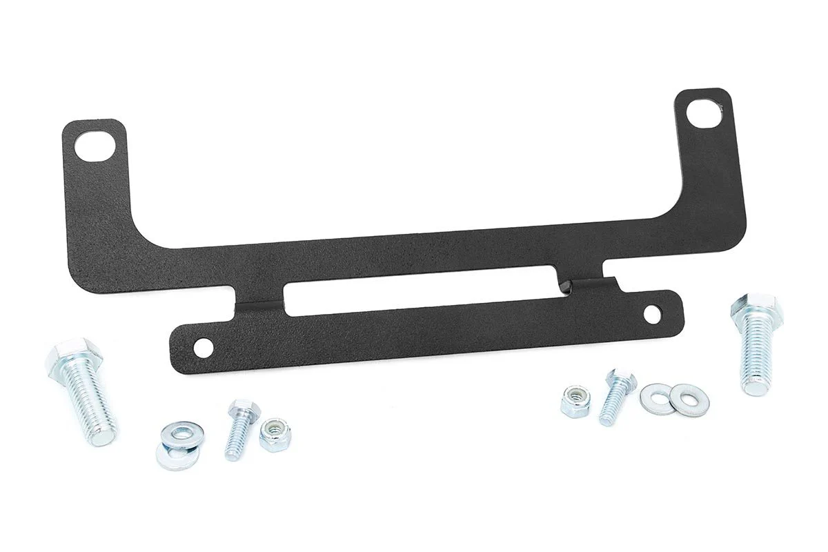 Roller Fairlead License Plate Mount Rough Country - RS139 - Image 2