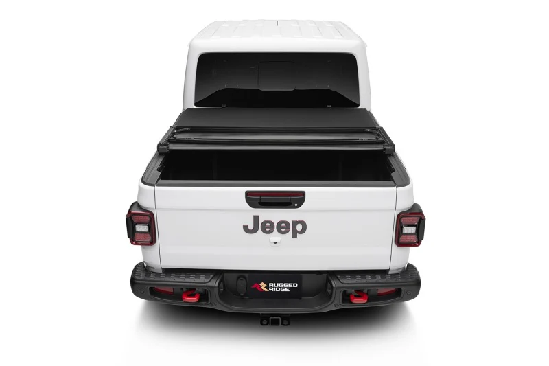 Rugged Ridge Armis Soft Folding Bed Cover 2020 Gladiator JT - Image 17