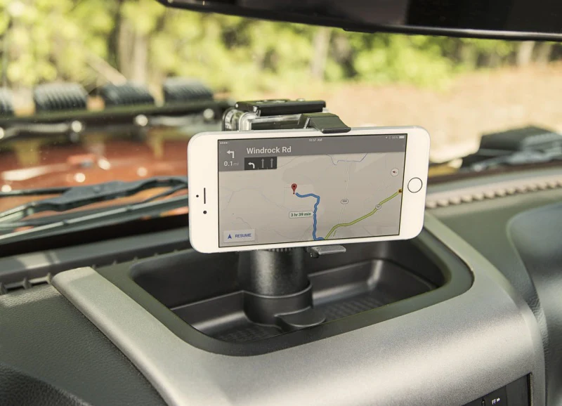Rugged Ridge Dash Multi-Mount Phone Kit 11-18 Jeep Wrangler - Image 4
