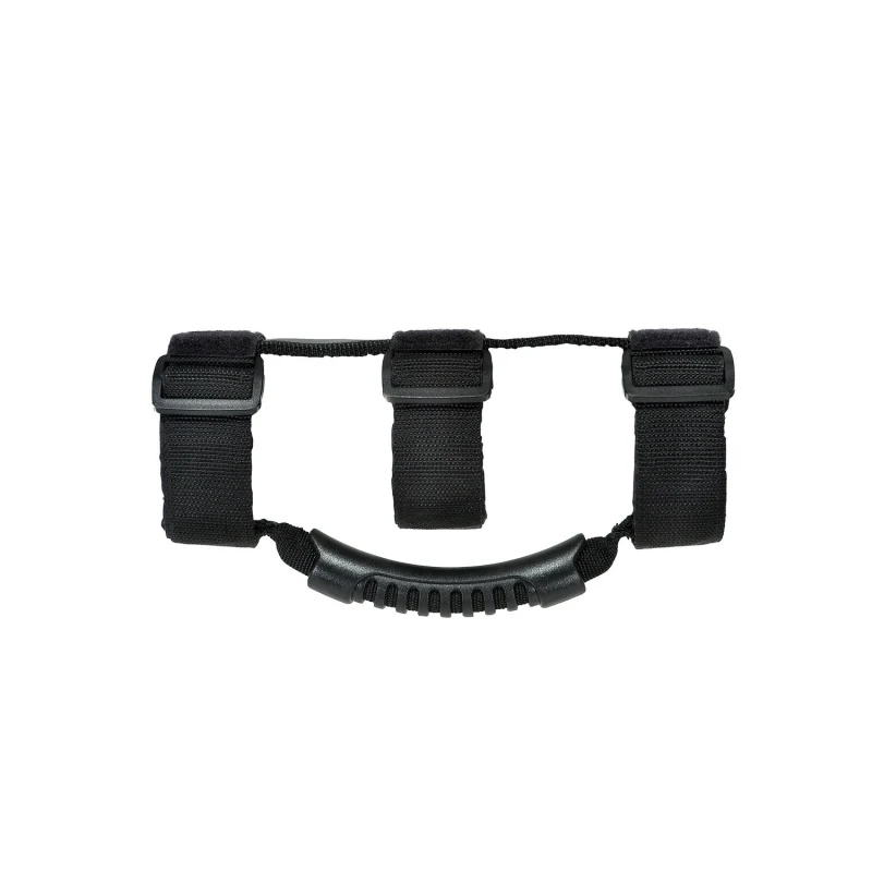 Rugged Ridge Steel Grab Handles F/R Kit Black 07-18 Jeep Wrangler JK/JKU - Image 5