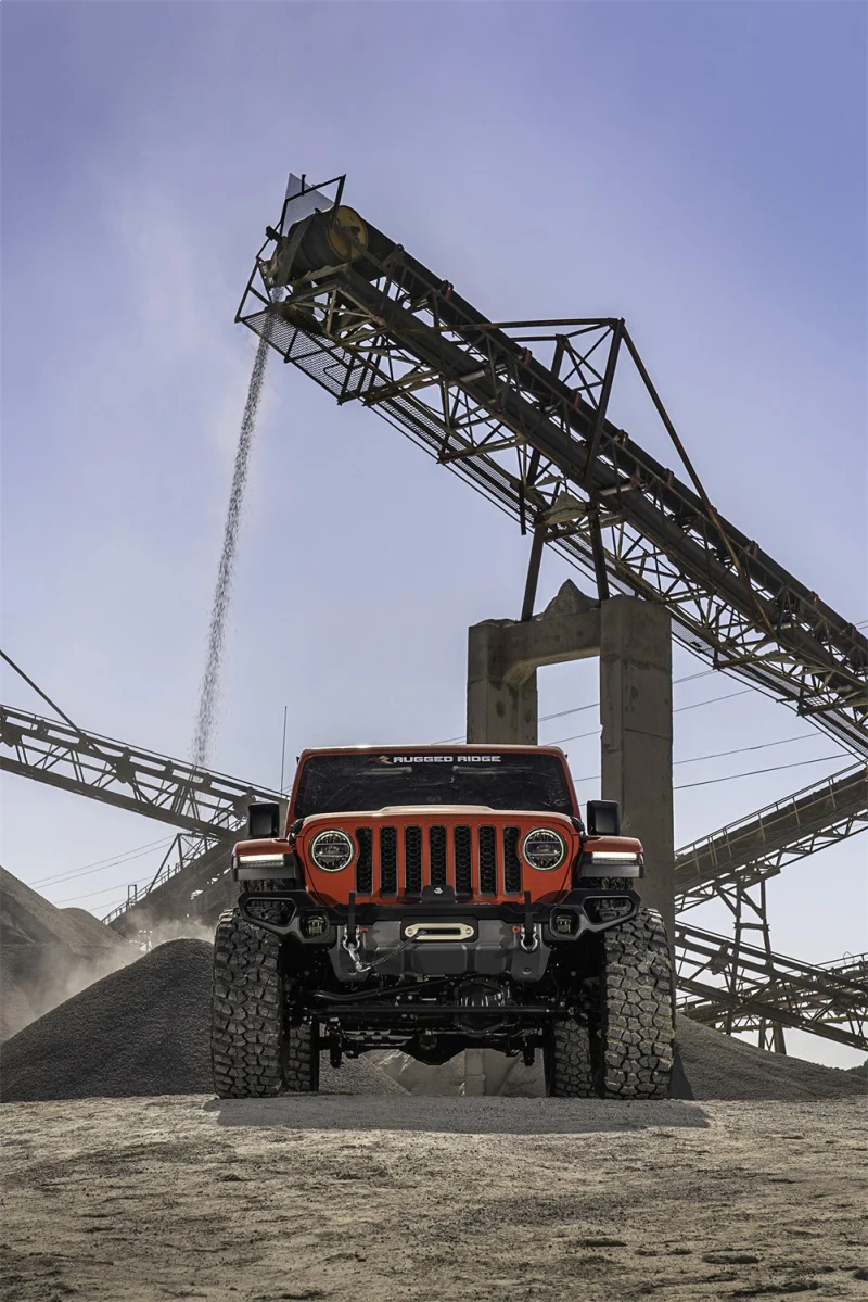 Rugged Ridge Venator Front Bumper 18-20 Jeep Wrangler JL/JT - Image 12