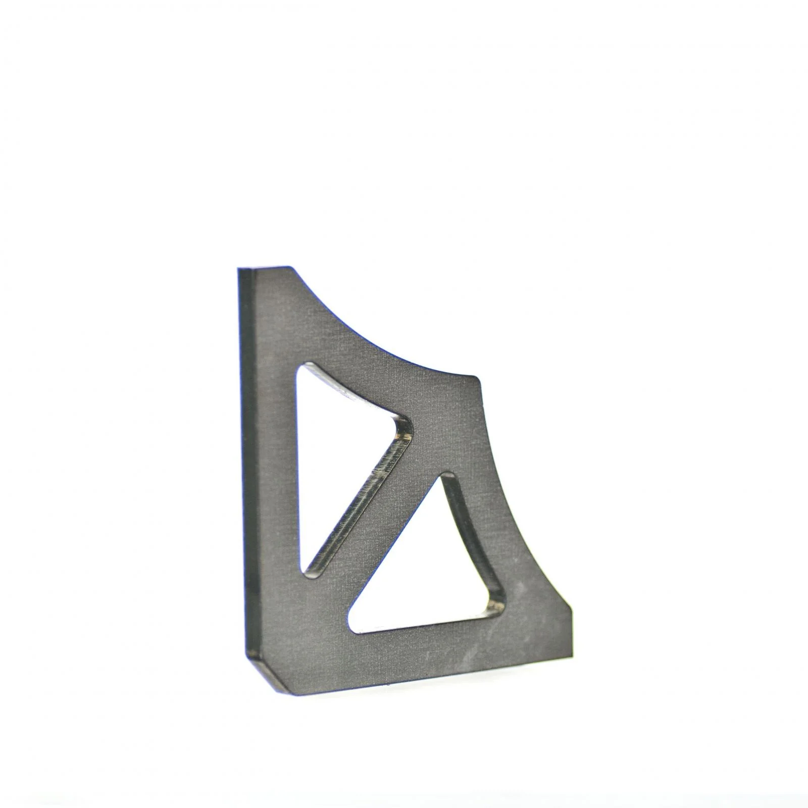 Scalloped Two Hole Gusset 3x3 Inch Steel Motobilt - MB2039 - Image 3