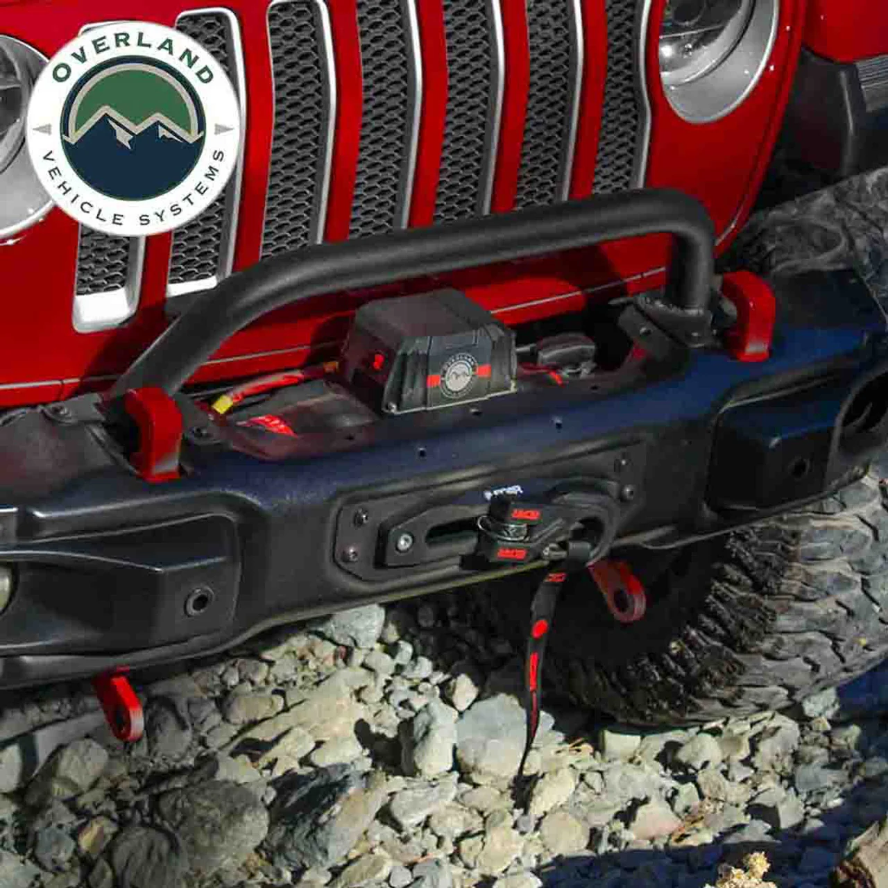 SCAR 10P - 10,000 lb. Winch With Synthetic Rope and Wireless Remote Overland Vehicle Systems - 19099901 - Image 8