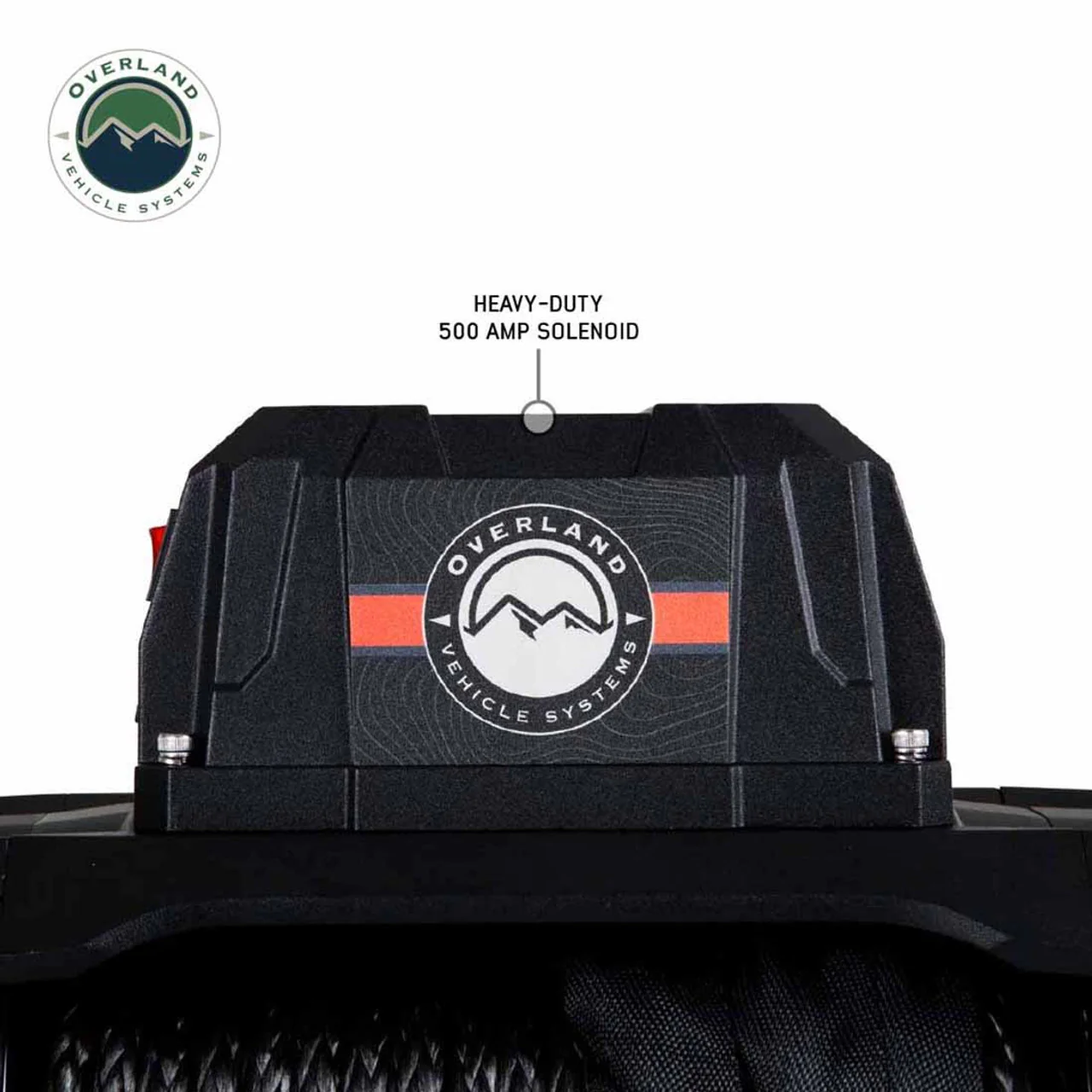 SCAR 12P - 12,000 lb. Winch With Synthetic Rope and Wireless Remote Overland Vehicle Systems - 19129901 - Image 6