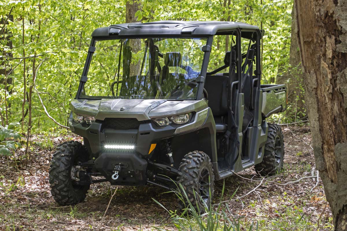 Scratch Resistant Full Windshield 16-20 Can-Am Defender Rough Country - 98162030 - Image 5