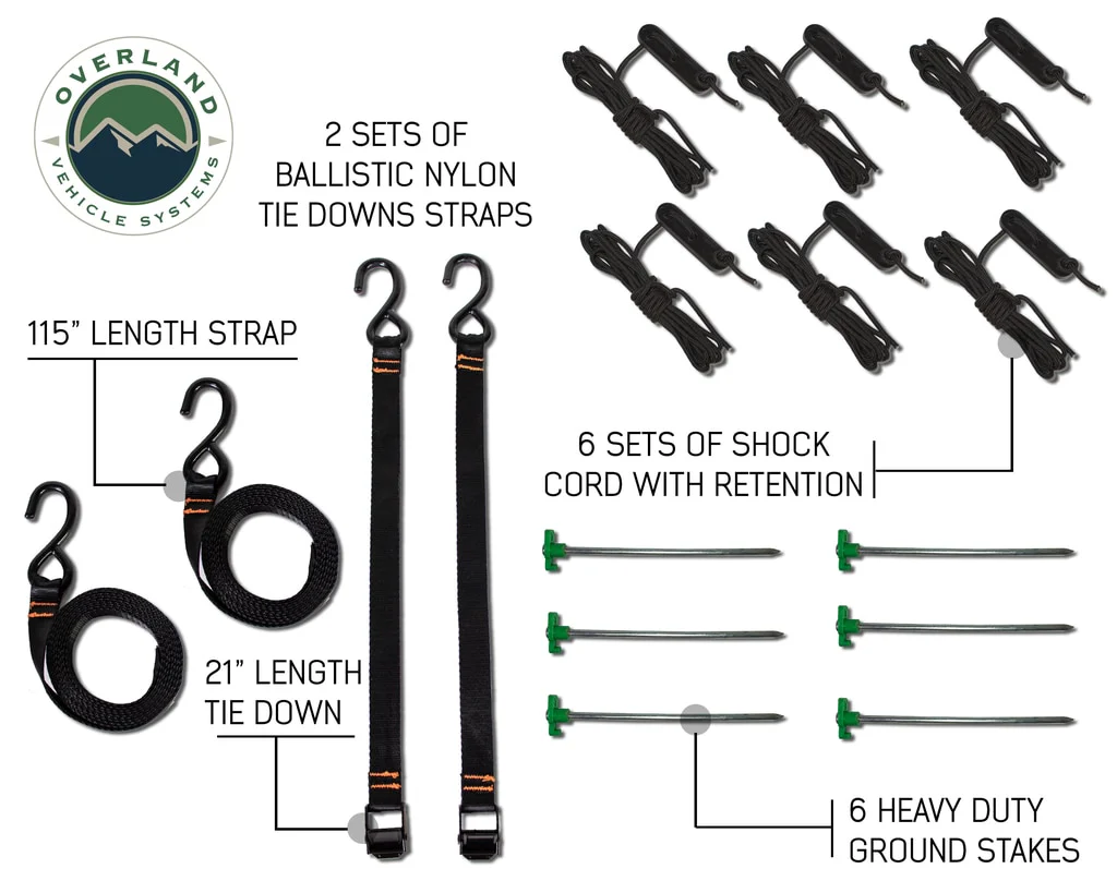 Shop OVS Nomadic Awning 180 Degree Freestanding Overland Vehicle Systems - 19609907 - Image 14