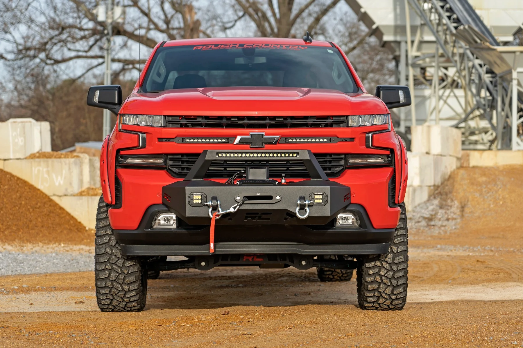 Silverado 1500 EXO Winch Mount System For 19-Pres Chevrolet Silverado 1500 Rough Country - 10765 - Image 8