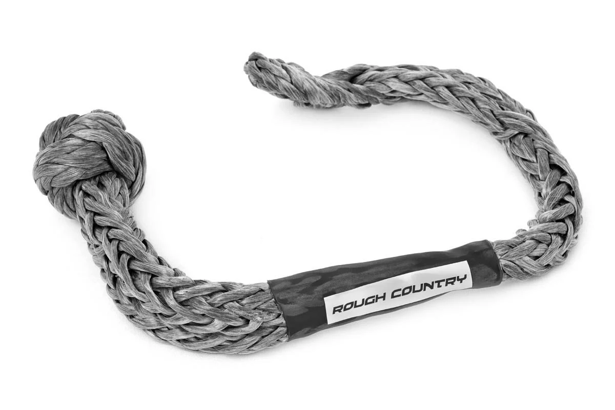 Soft Shackle Rope 7/16 Inch Diameter 34,000 LB Breaking Strength Gray Rough Country - RS135 - Image 4